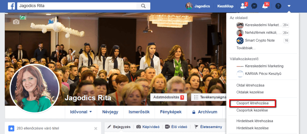 Mire használj egy Facebook csoportot?