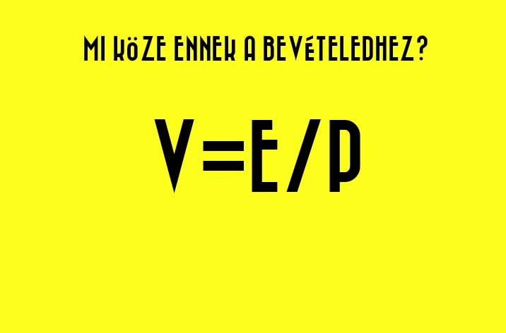 Egyenlet mutatja meg, mikor vásárolnak többet a cégedtől